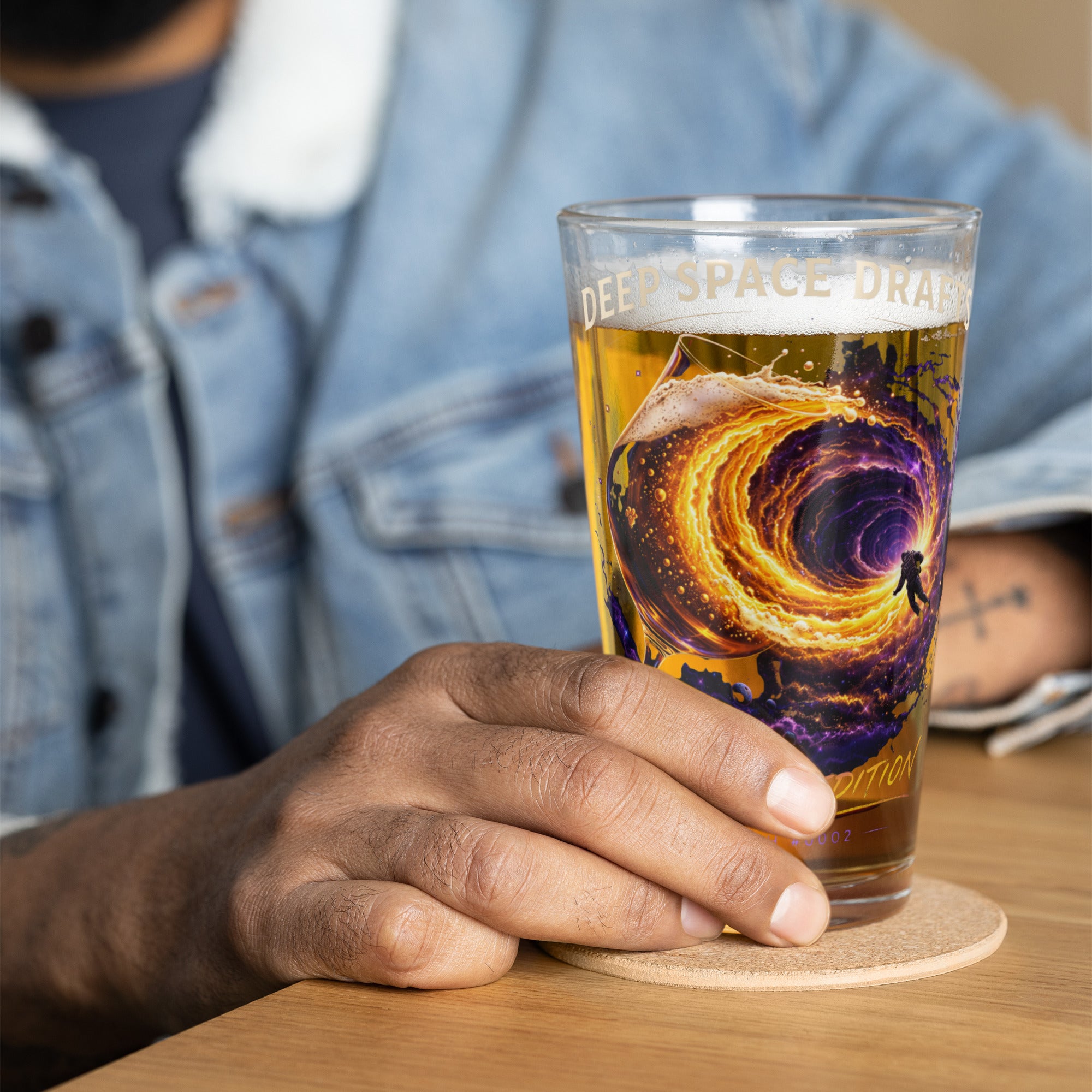 Product mockupVoid Expedition Batch #0002 - Pint Glass